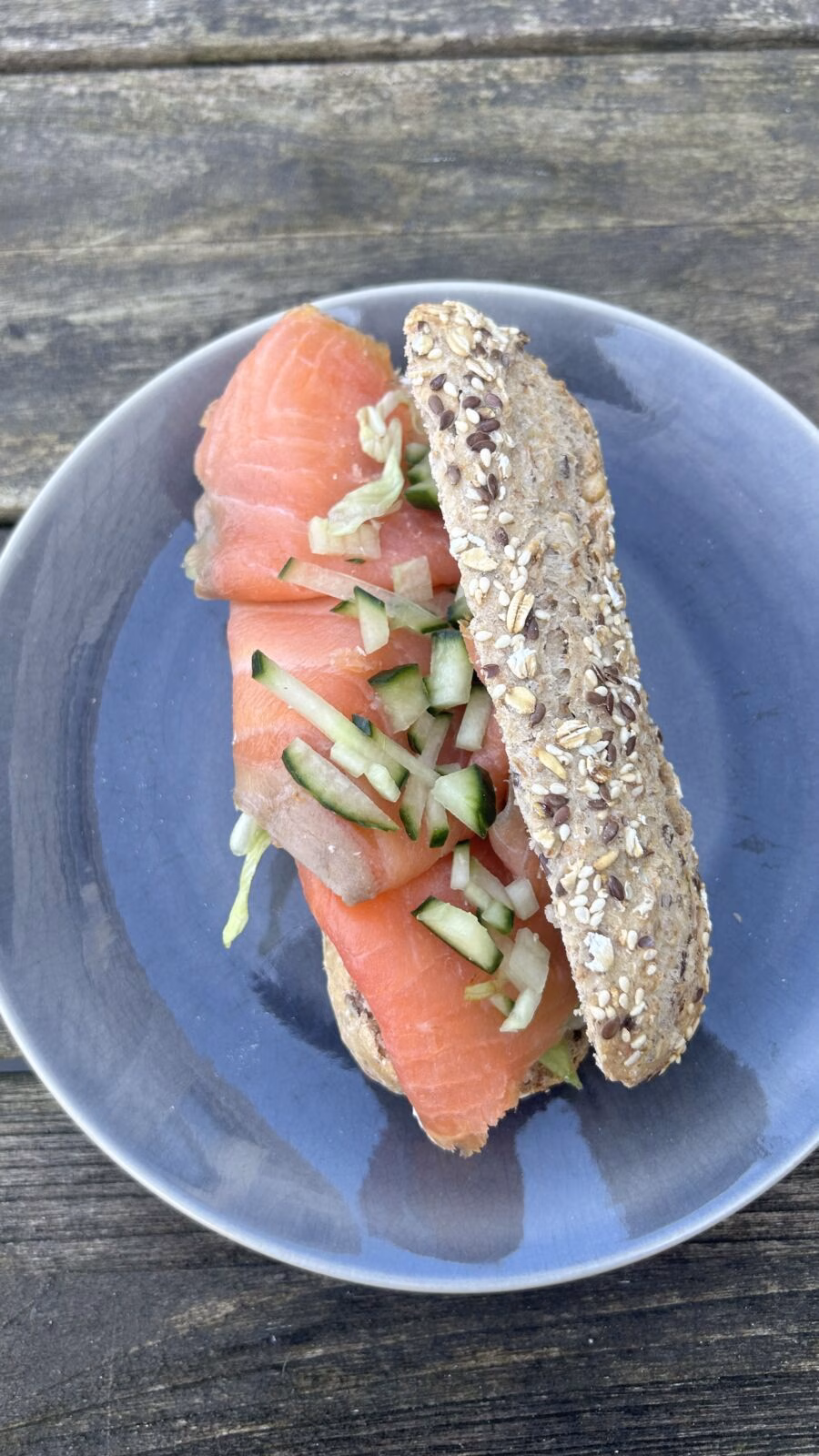 Broodje zalm
